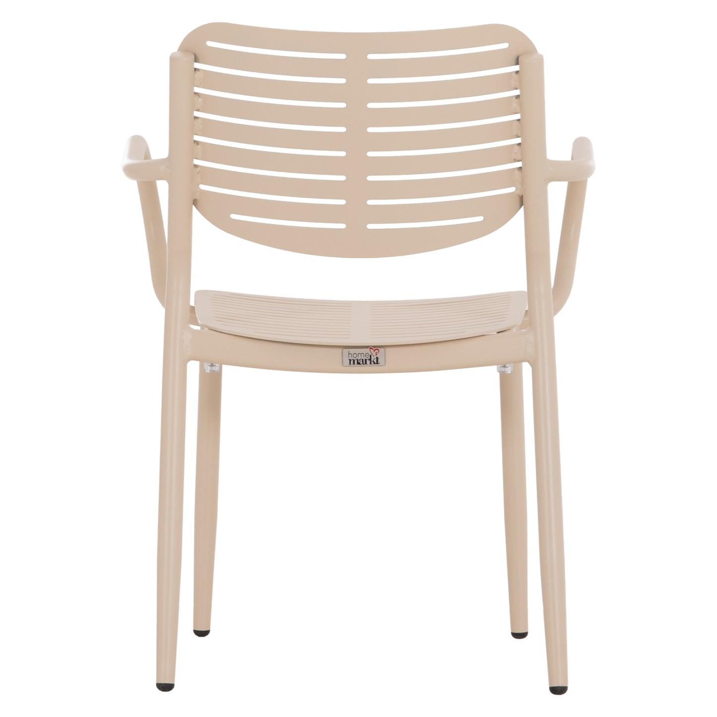 Dining Chair Hilliard Hm6644.04 Aluminum In Champagne Color 58x52x78hcm.