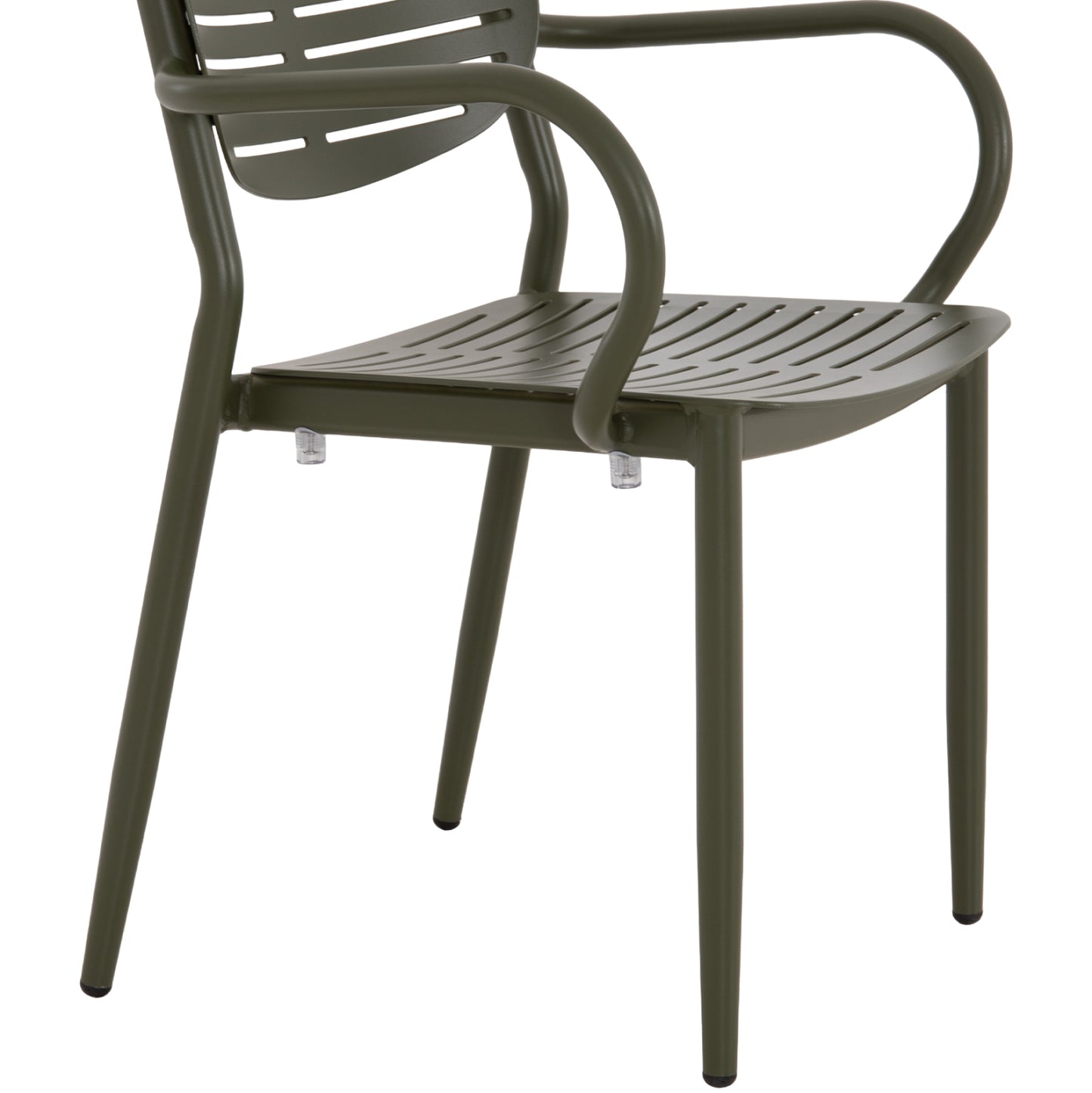 Dining Chair Hilliard Hm6644.07 Aluminum In Olive Green Color 58x52x78hcm.