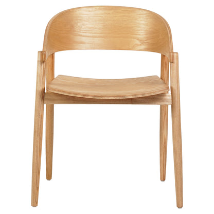 Dining Chair Canop Hm9950.01 Ashwood In Light Oak Color 56,5x61x74hcm.