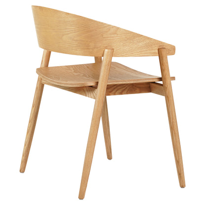 Dining Chair Canop Hm9950.01 Ashwood In Light Oak Color 56,5x61x74hcm.