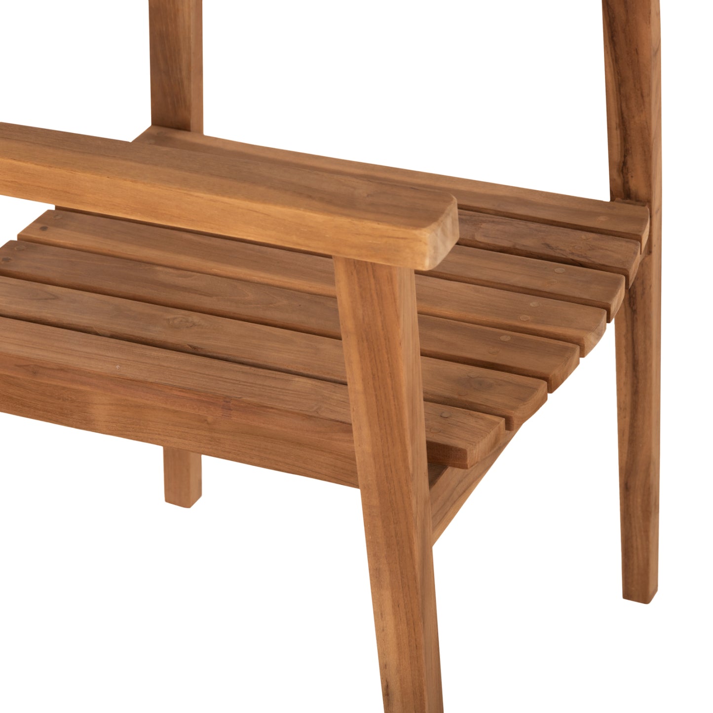 Armchair Erietta Hm9534 Teak Wood In Natural Color Stackable 60x54x87hcm.