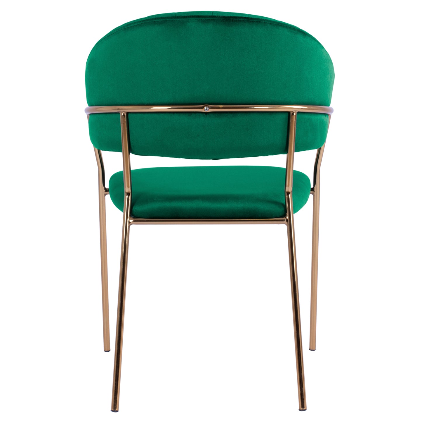 Armchair Theodore Hm8520.03 Velvet Cyppress Green Color With Metallic Frame 55x50x82cm