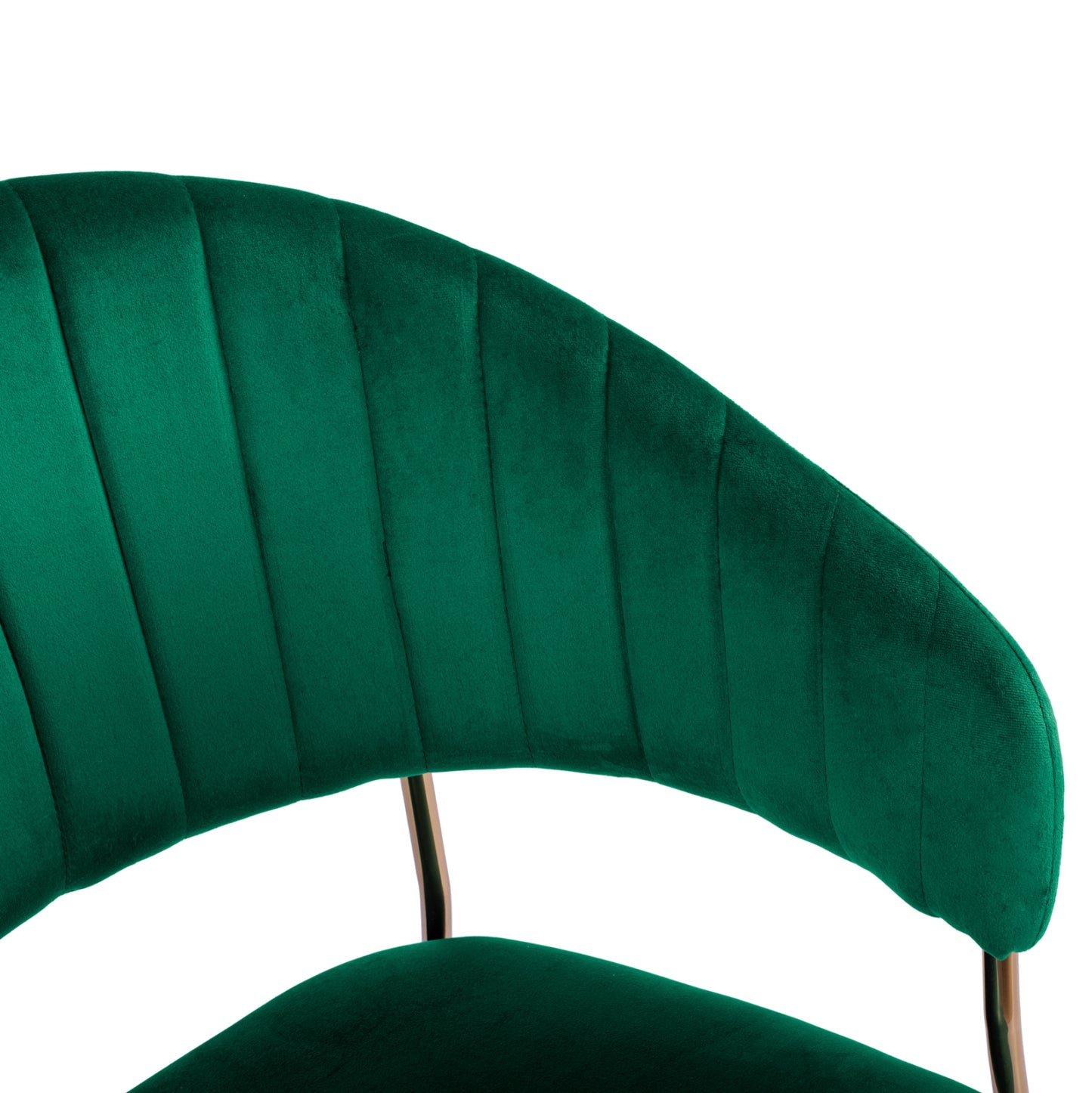 Armchair Theodore Hm8520.03 Velvet Cyppress Green Color With Metallic Frame 55x50x82cm