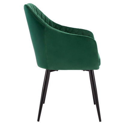 Armchair Charles Hm8522.03 With Cyppress Green Velvet 52x60x89 Cm.