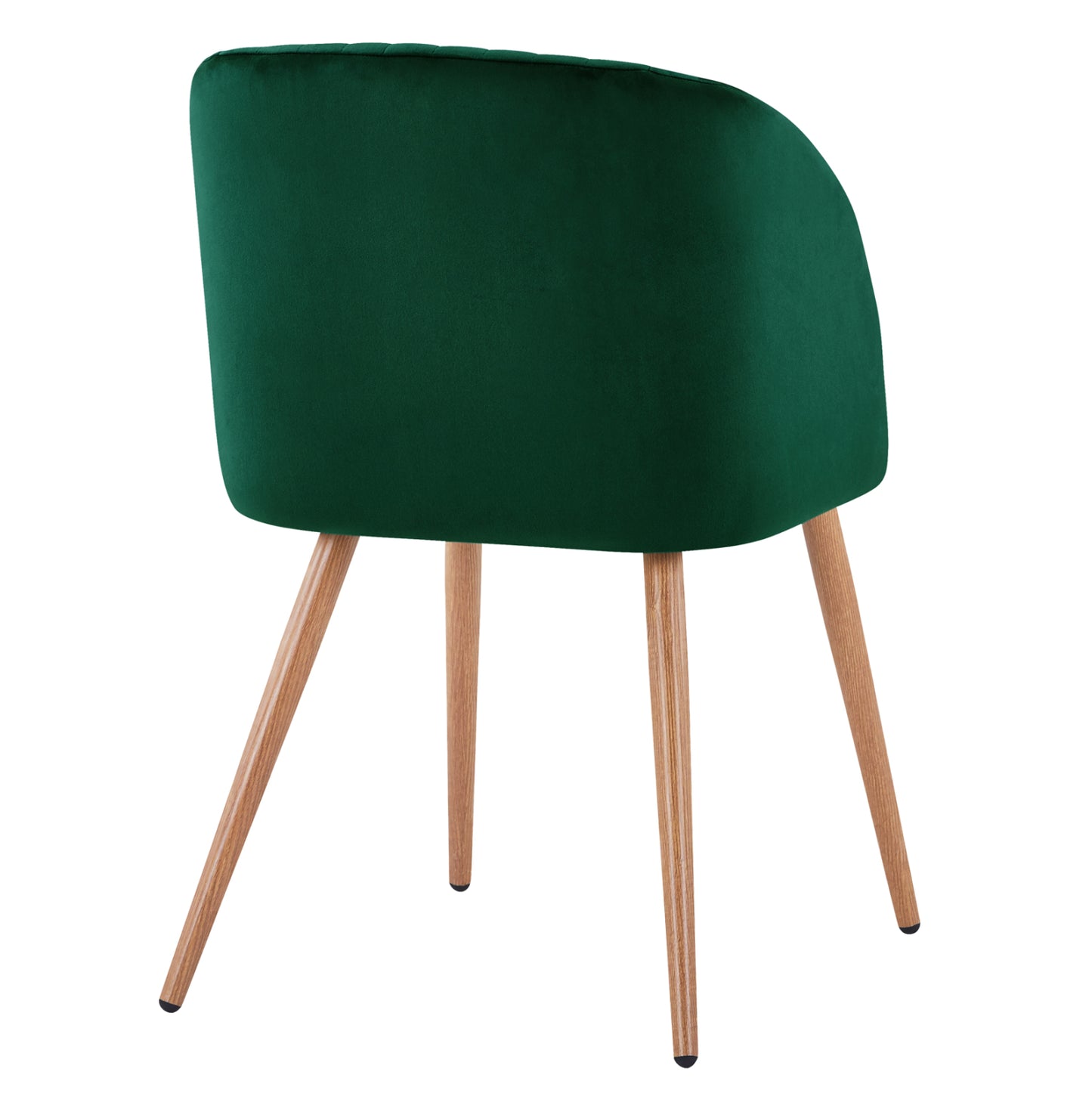Armchair Leah With Velvet Cyppress Green And Metallic Legs Hm8543.03 51x58x80 Cm