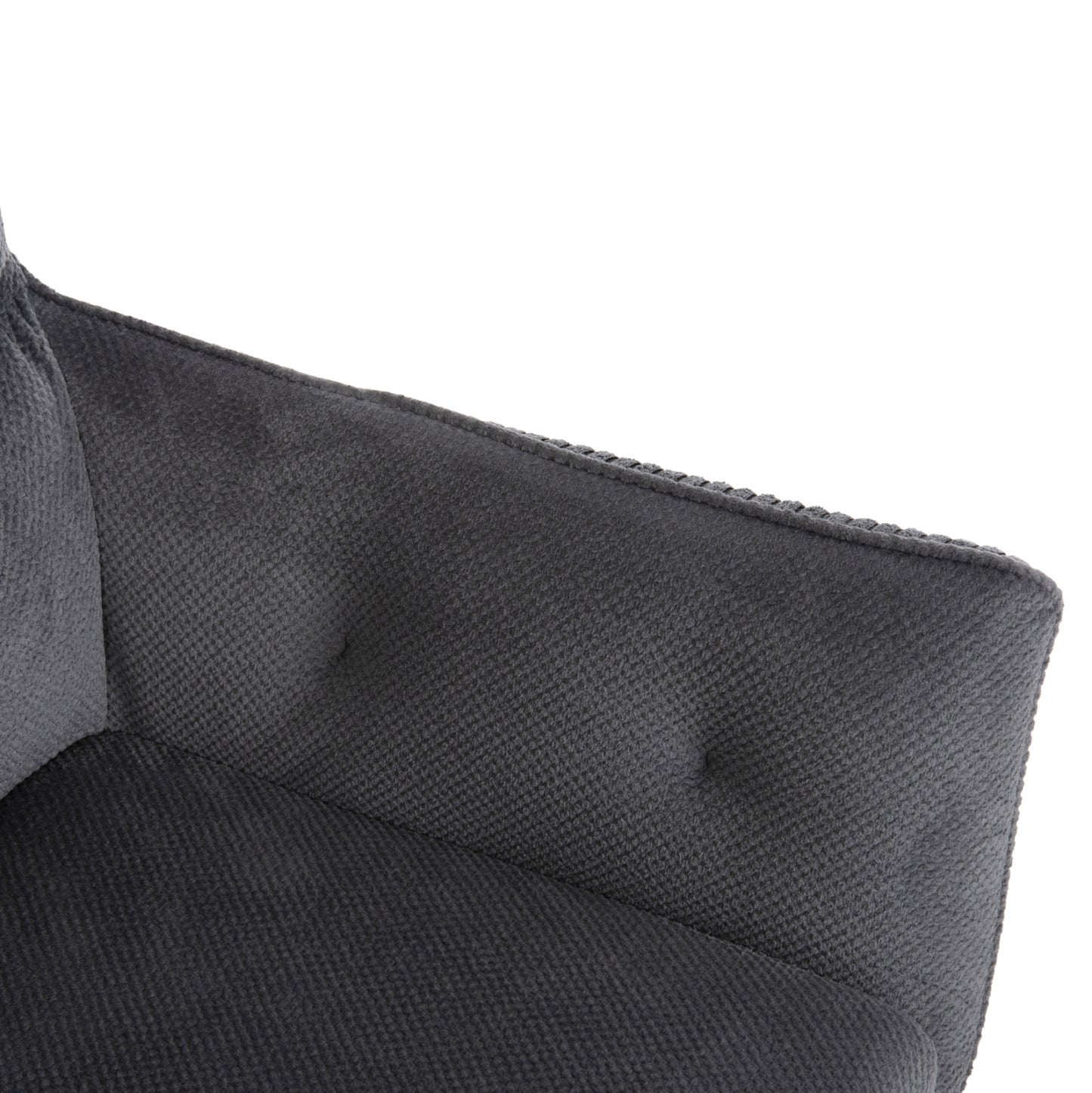 Dining Armchair Quill Hm9843.03 Grey Fabric-beech Wood Legs 61x57,5x91hcm.