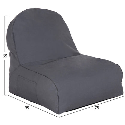 Pouf Cloud Armchair Hm5112.10 Grey With Uv Protection 6188 81x78x73 Cm