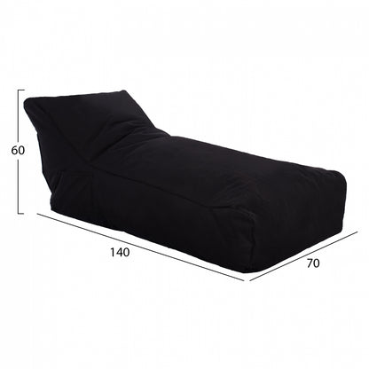 ΠΟΥΦ Alok Hm5806.04 ΜΑΥΡΟ ΜΕ Uv Protection 140x70x60Υ εκ.