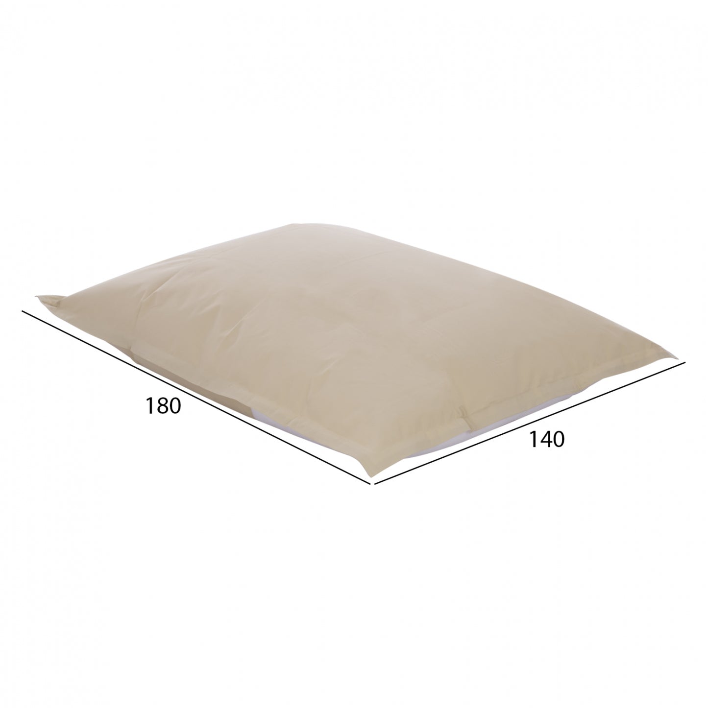 ΠΟΥΦ Anshu Hm5808.01 ΜΠΕΖ 140x180 εκ.