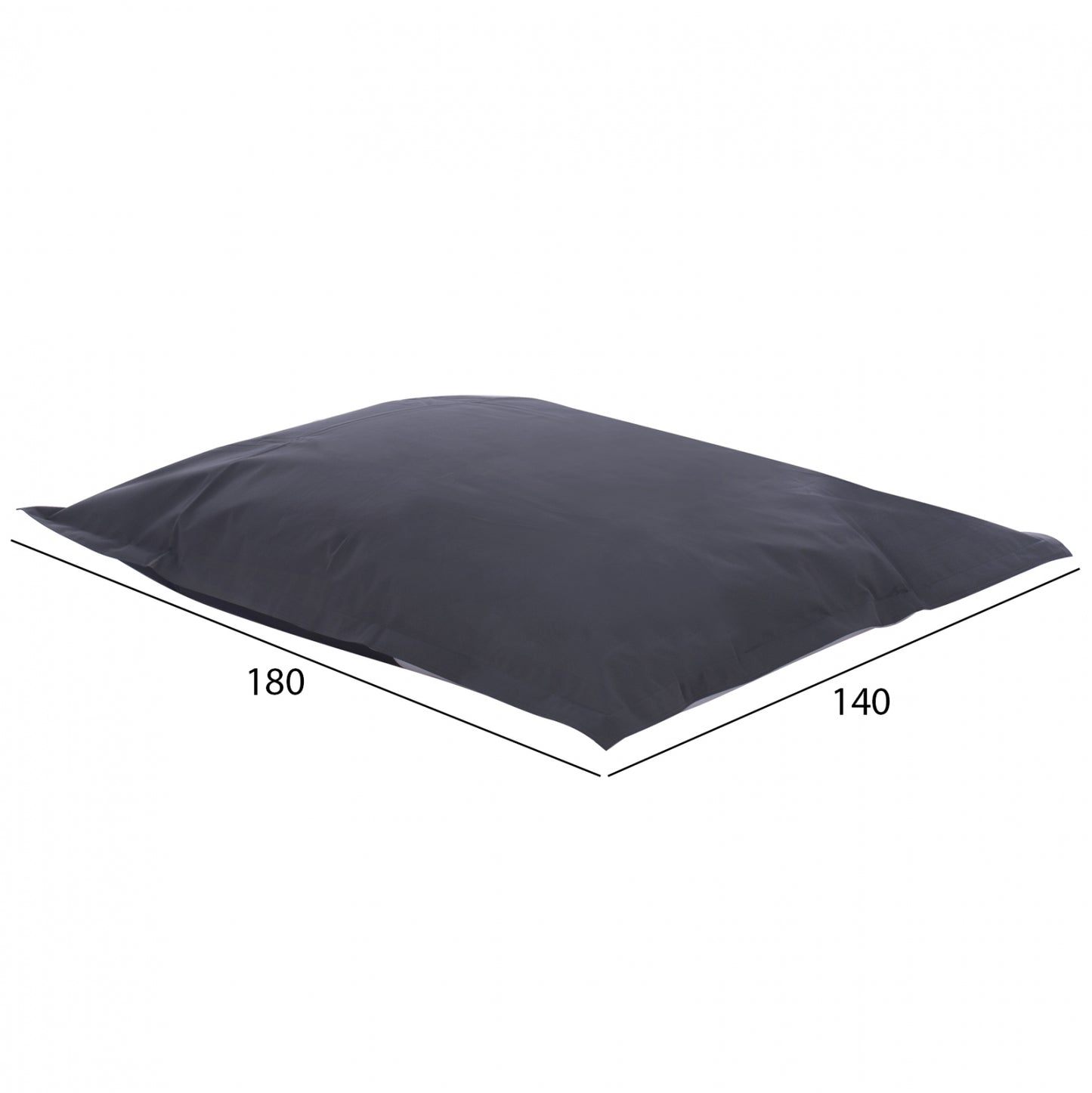 ΠΟΥΦ Anshu Hm5808.02 ΓΚΡΙ ΜΕ Uv Protection 140x180 εκ.