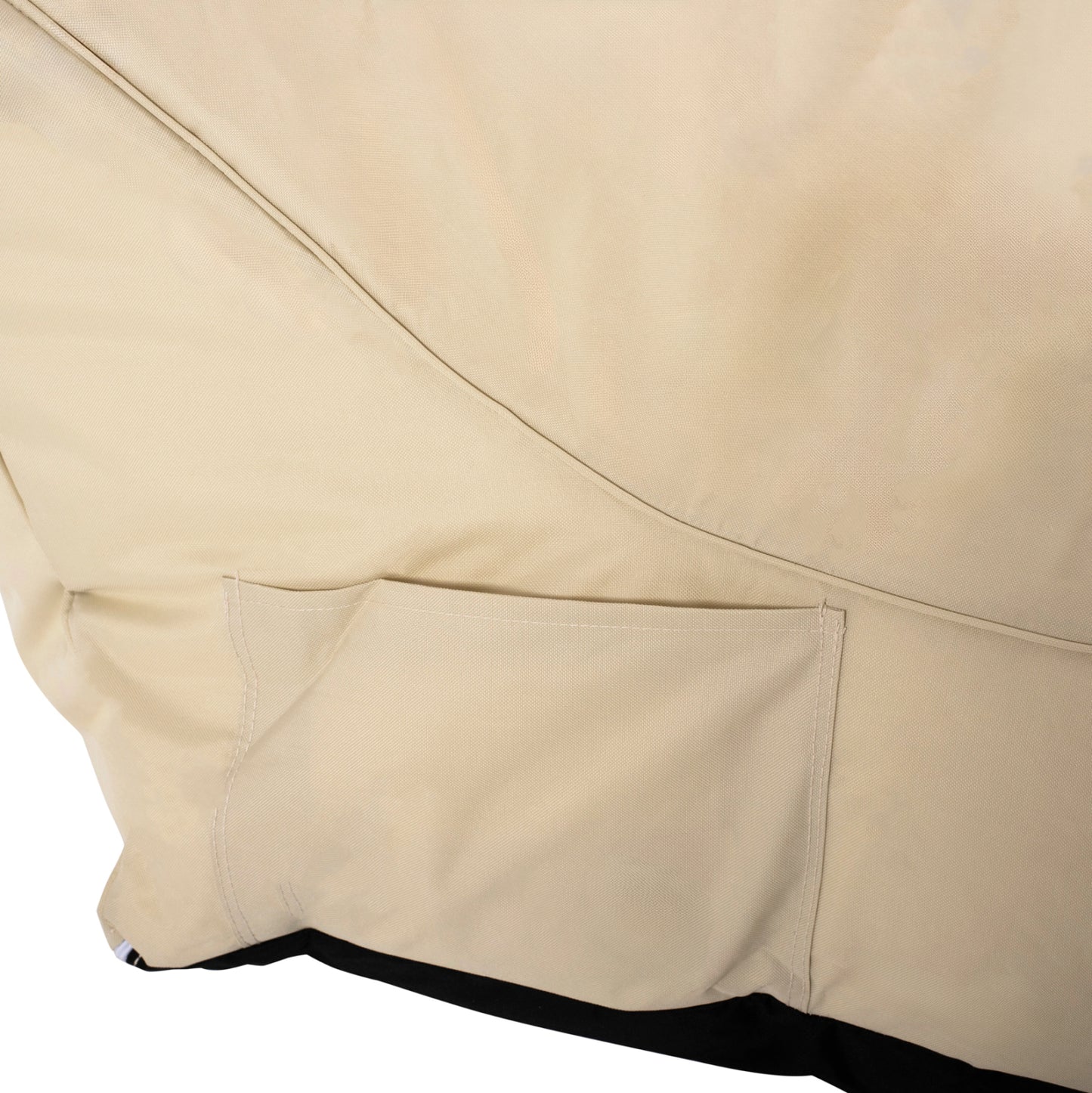 Pouf Hm5807.01 Beige Uv Protection 210x80x45-60hcm.