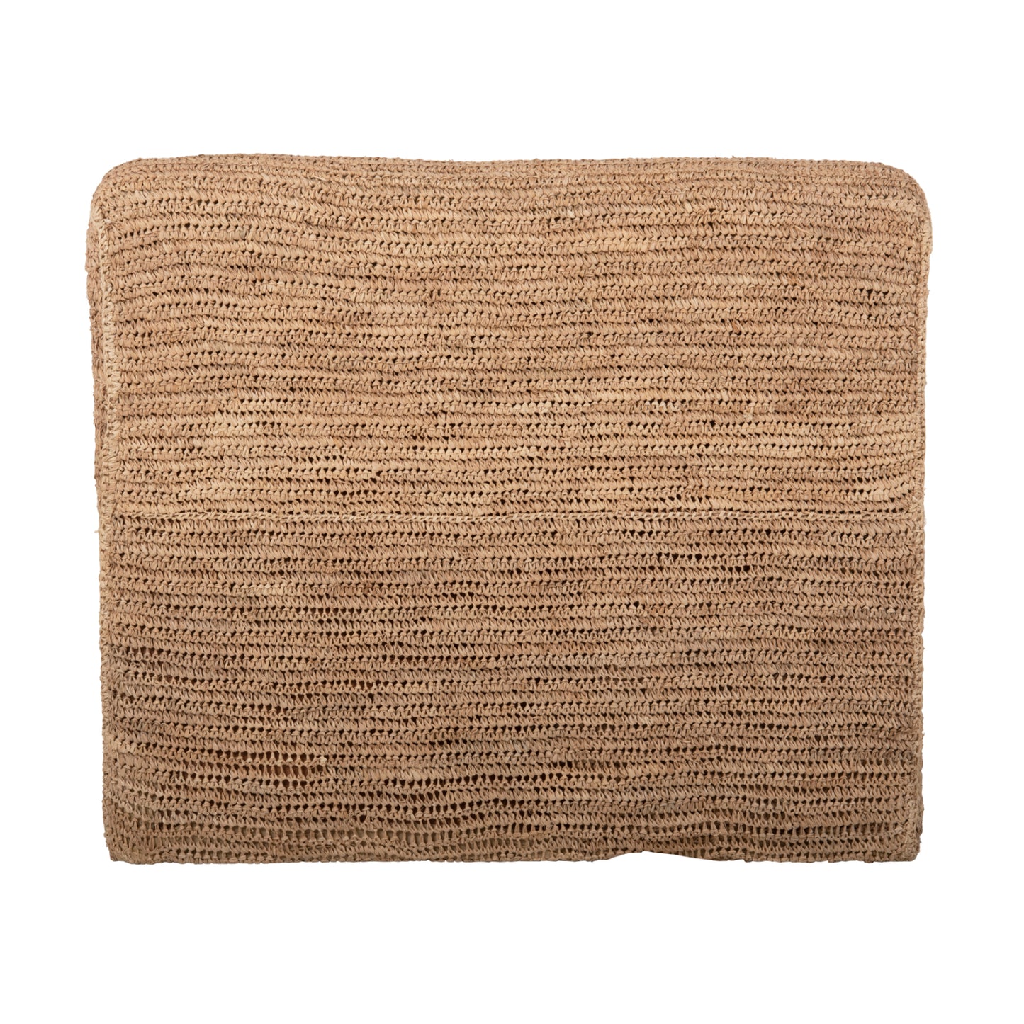 Pouf-lounger Bibloc Hm5989 Teak Wood Frame-hydrohyacinth Upholstery 84x118x73hcm.