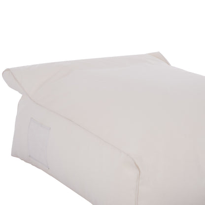 ΠΟΥΦ Yamin 2ΑΤΟΜΩΝ ΜΕ Textilene 600gr/m2 2x1 ΛΕΥΚΟ Hm5773.11 140x140x40-60Υεκ.