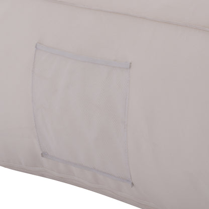 ΠΟΥΦ Yamin 2ΑΤΟΜΩΝ ΜΕ Textilene 600gr/m2 2x1 ΛΕΥΚΟ Hm5773.11 140x140x40-60Υεκ.