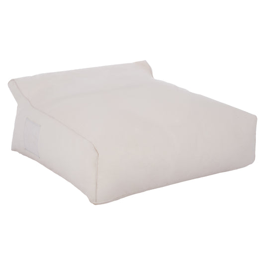 ΠΟΥΦ Yamin 2ΑΤΟΜΩΝ ΜΕ Textilene 600gr/m2 2x1 ΛΕΥΚΟ Hm5773.11 140x140x40-60Υεκ.