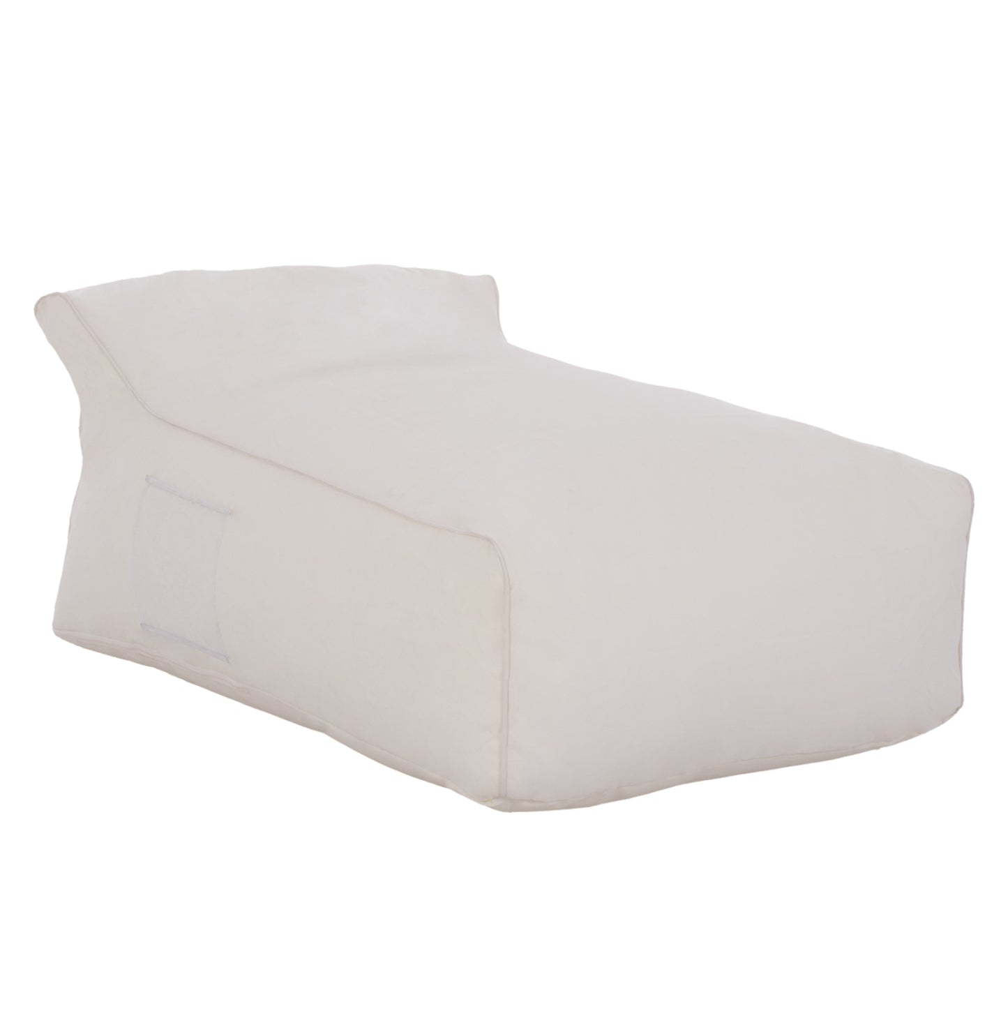 ΠΟΥΦ Zafer Hm5772.11 ΜΕ Textilene 600gr/m2 2x1 ΛΕΥΚΟ 88x128x60Υεκ