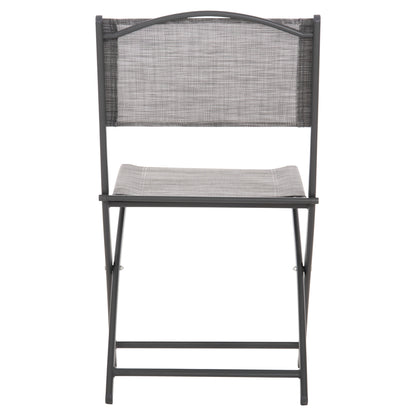 Foldable Outdoor Chair Mag Hm5971.01 Grey Metal-grey Textilene 45x51x81hcm.