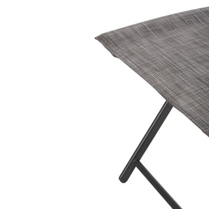 Foldable Outdoor Chair Mag Hm5971.01 Grey Metal-grey Textilene 45x51x81hcm.