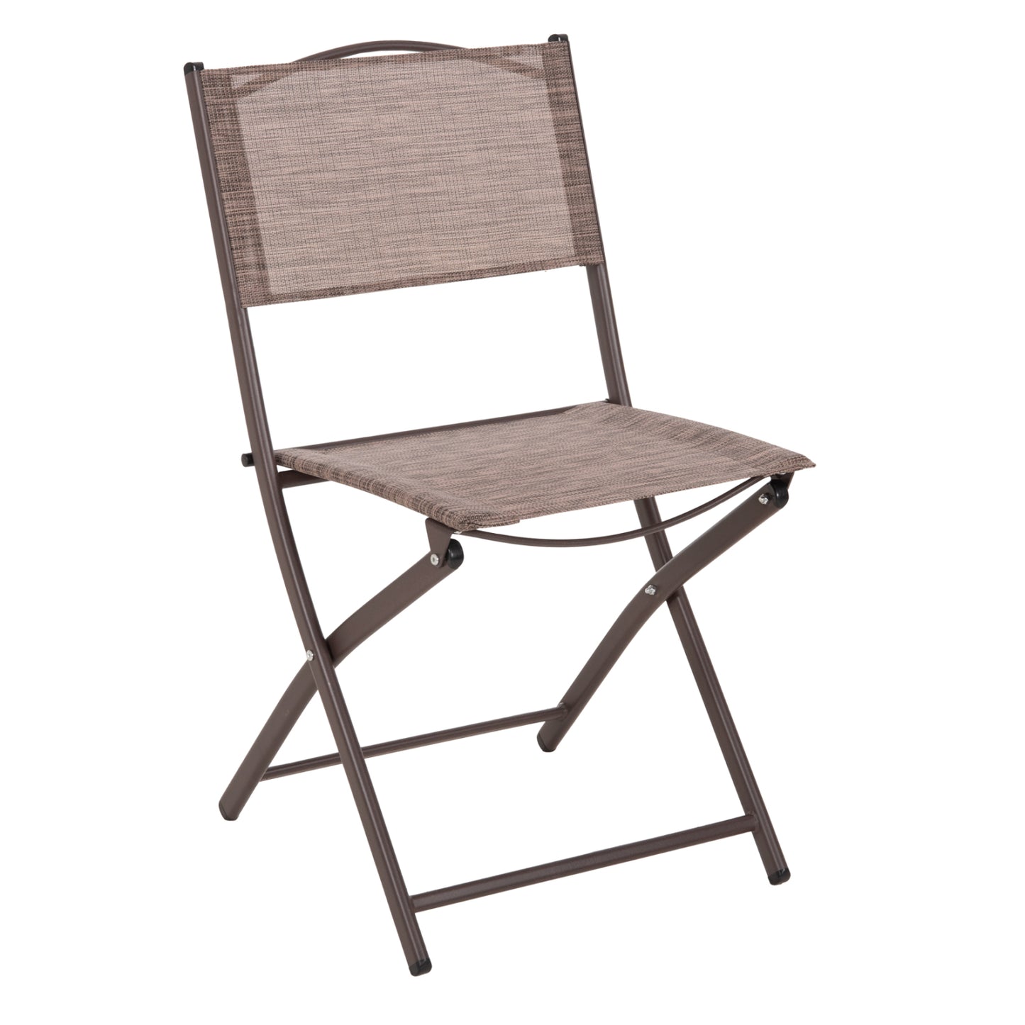 Foldable Outdoor Chair Mag Hm5971.02 Brown Metal-brown Textilene 45x51x81hcm.