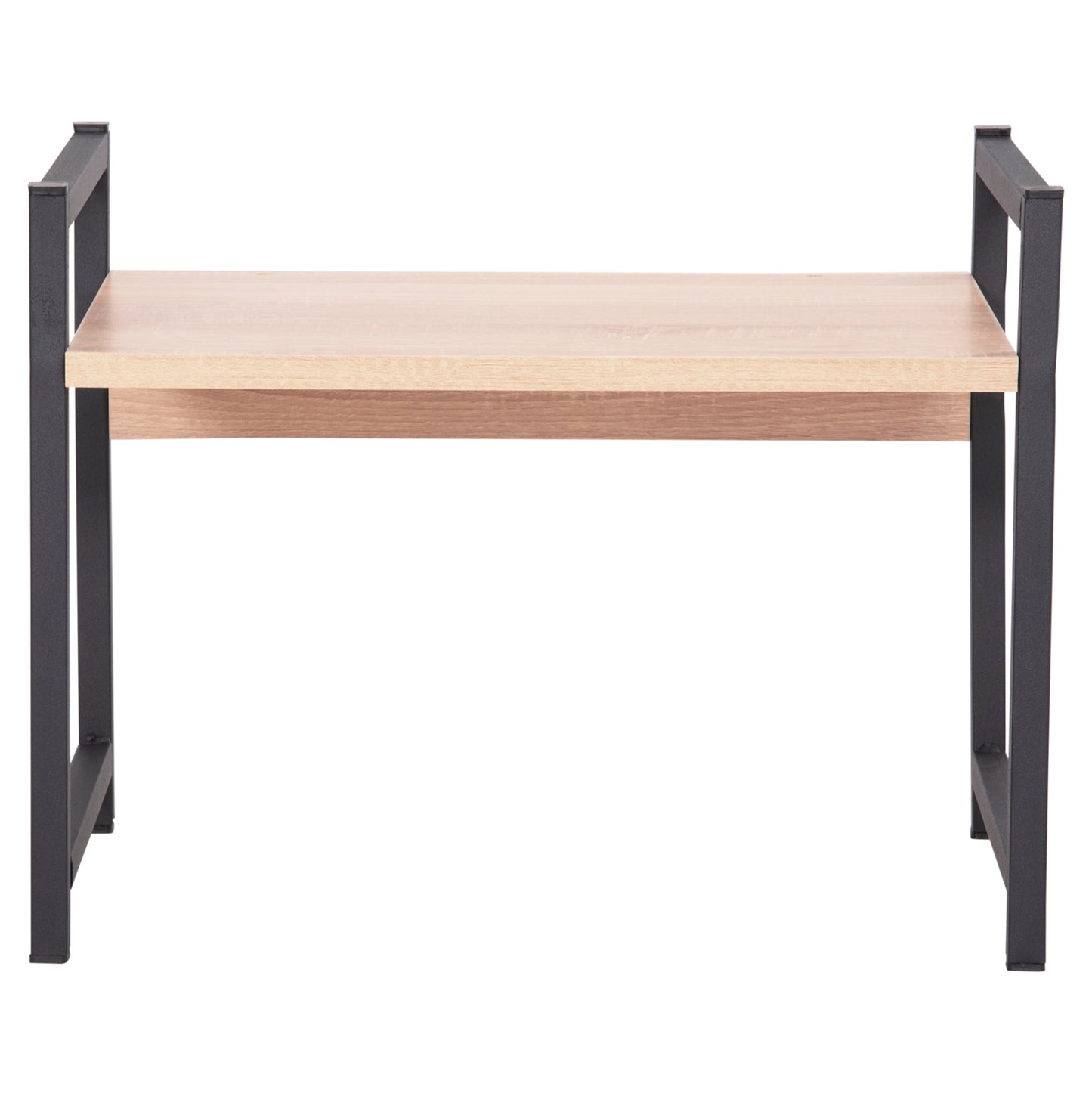 Kitchen Organizing Shelf Becko Hm18219.03 Melamine In Sonama-black Metal 54.5x35x41hcm.
