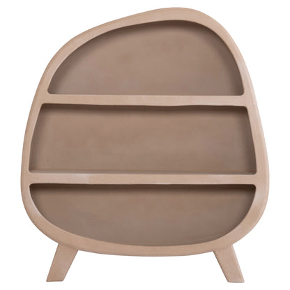 Shelves Rack Series Santorini Hm18060.02 Mdf In Brown 120x38x133hcm.