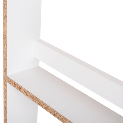 Wall Shelves Sani Hm18224.01 Melamine In White 60x10x120hcm. (4 Shelves)