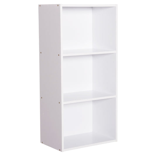 Wall Shelf Rack Cubicon Hm9941.01 Melamine In White 38,5x23,5x80hcm.
