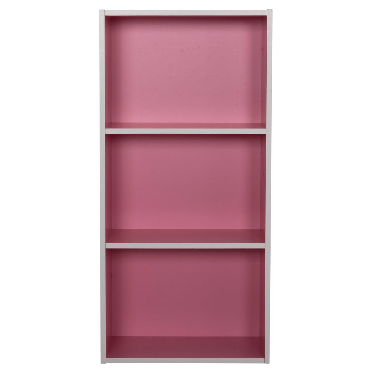 Wall Shelf Rack Cubicon Hm9941.06 Melamine In Pink-white 38,5x23,5x80hcm.