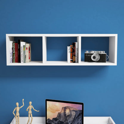 Wall Shelf Melamine White 90x22x25,6hcm.hm9228.11