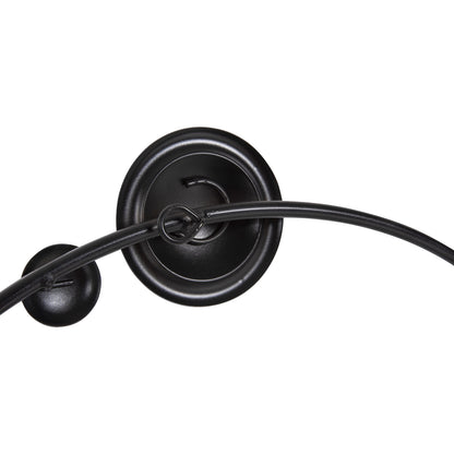 Wall Clock Hm4204 Metal In Gold With Black Pointers 50x63cm.