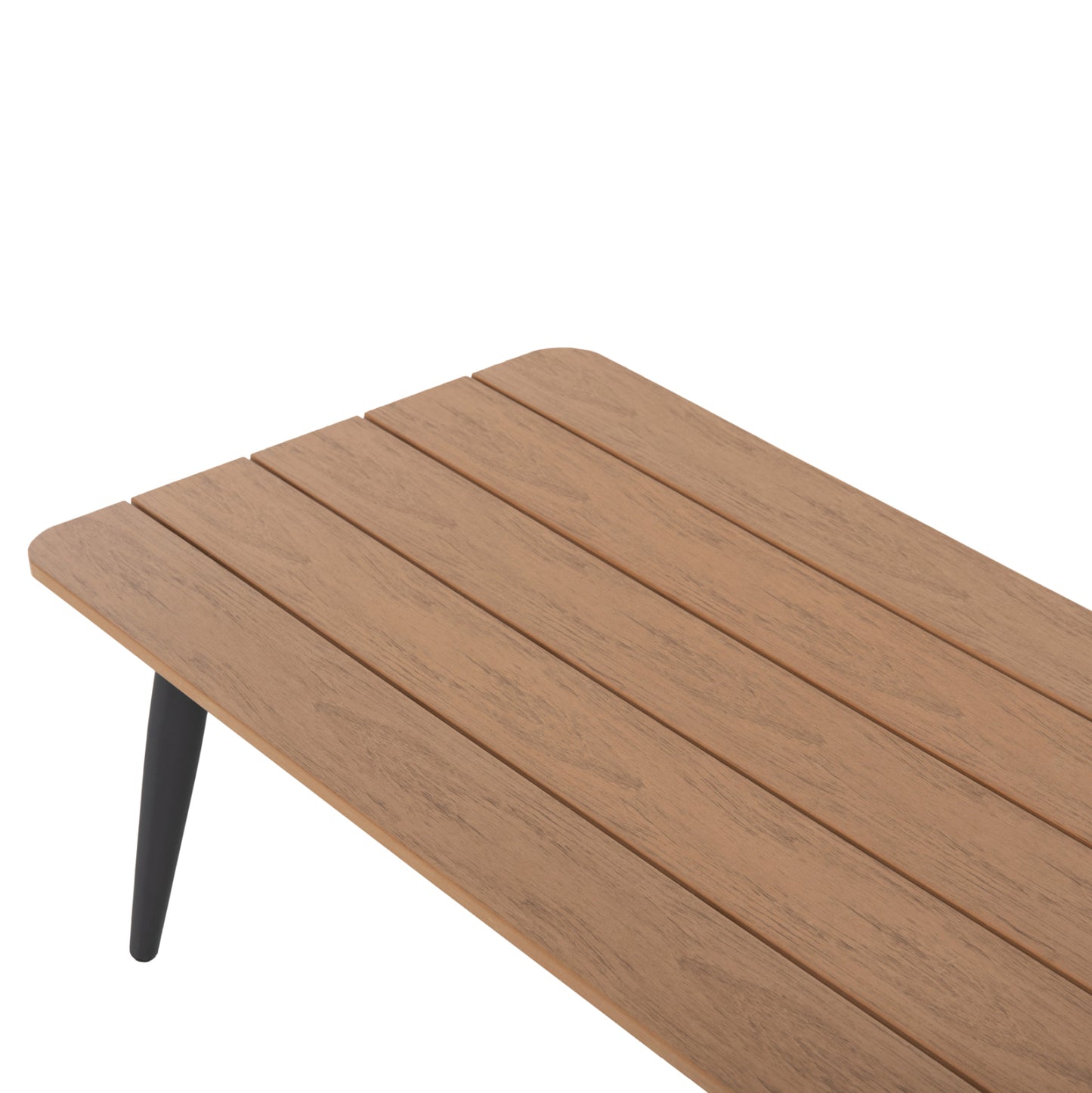 Outdoor Lounge Set 4pcs Maerly Hm6056.03 Anthracite Aluminum-pe Twist Rope-anthracite Cushions