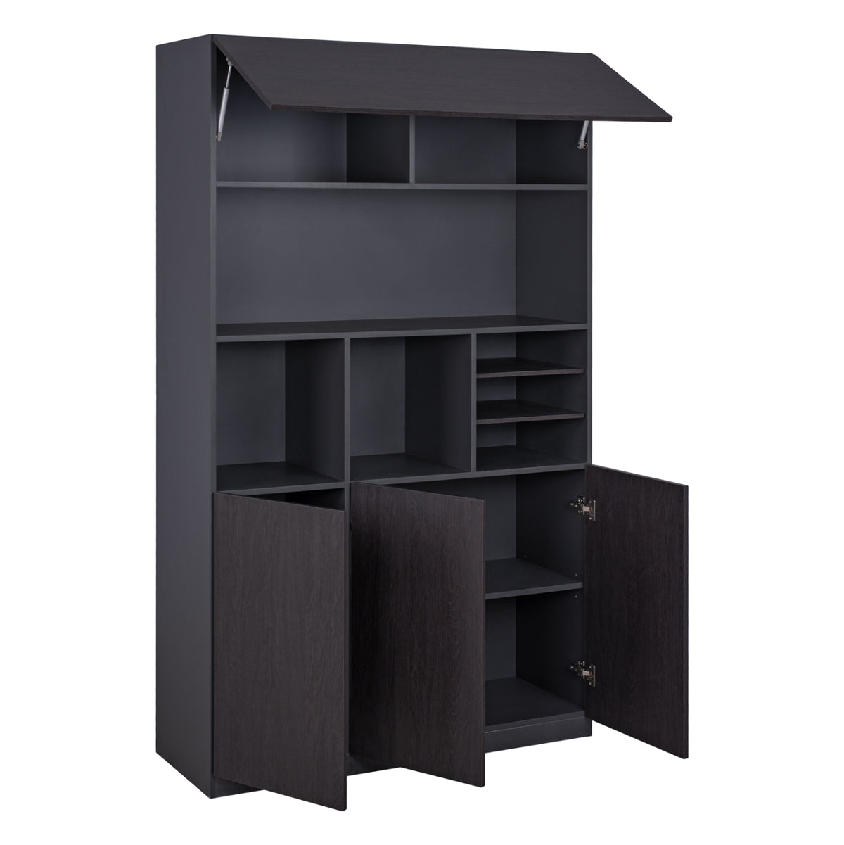 Set Professional Office Library 2 Pieces Rosewood Hm11203