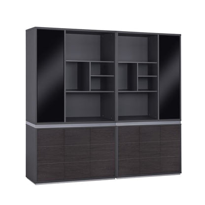 Set 2 Pieces Professional Office Library Rosewood Hm11199