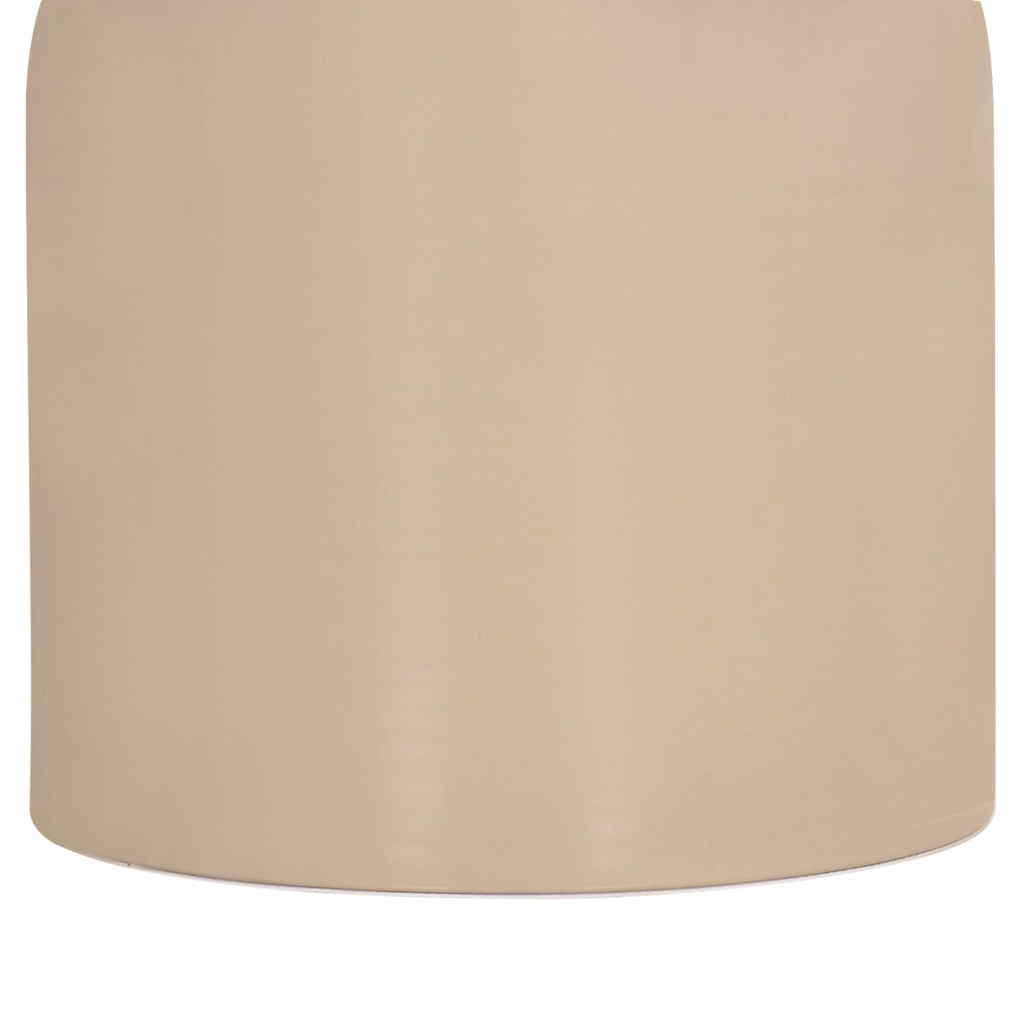 Set 2 Coffee Tables Bellins Hm18313.04 Beige Metal Bases--glass Tops Φ50cm & Φ80cm
