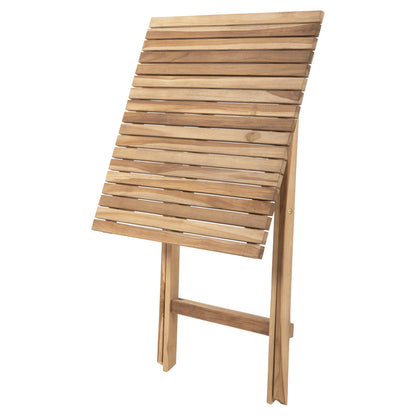 Dining Set Outdoor 3pcs Kendyr Hm9907 Solid Teak Wood-natural 46x50x88,5h