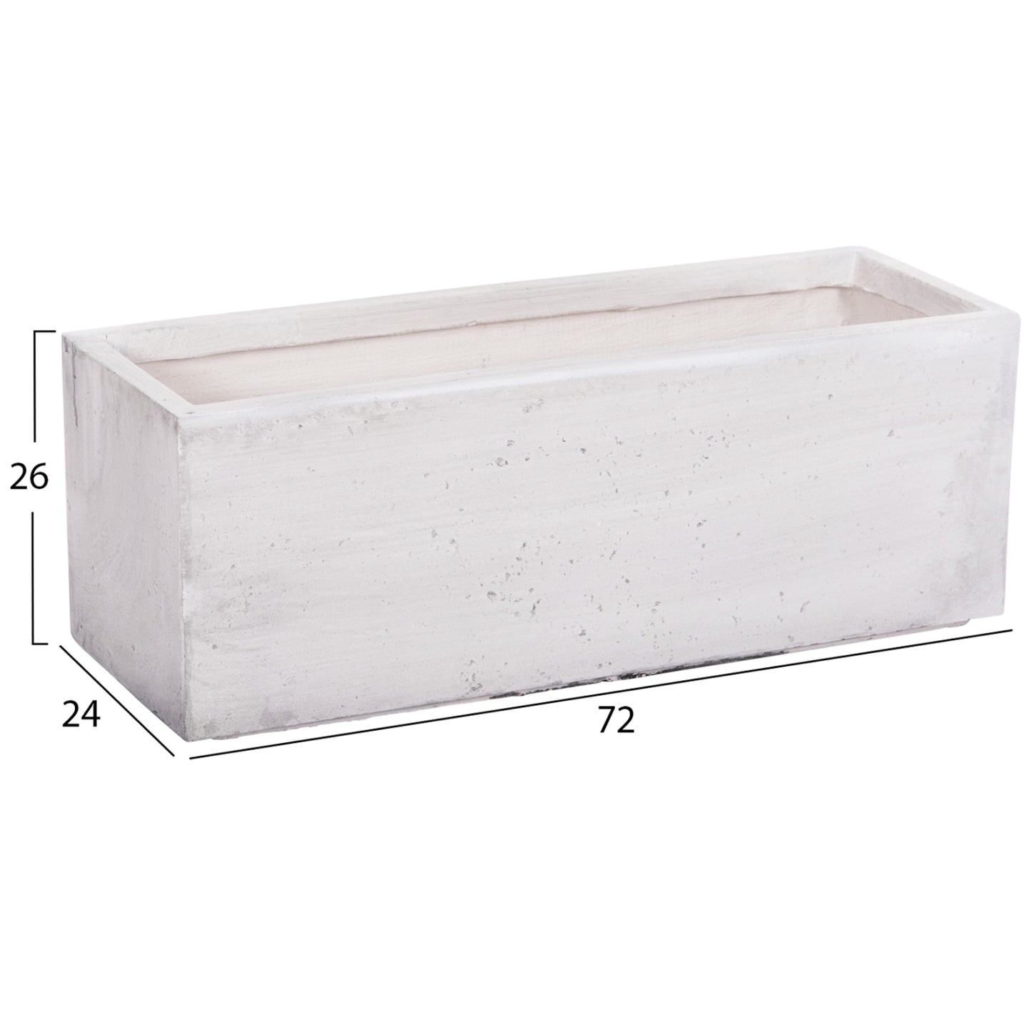 Nord Rectangular Planter 3Pcs set