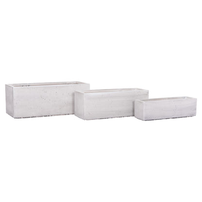 Nord Rectangular Planter 3Pcs set