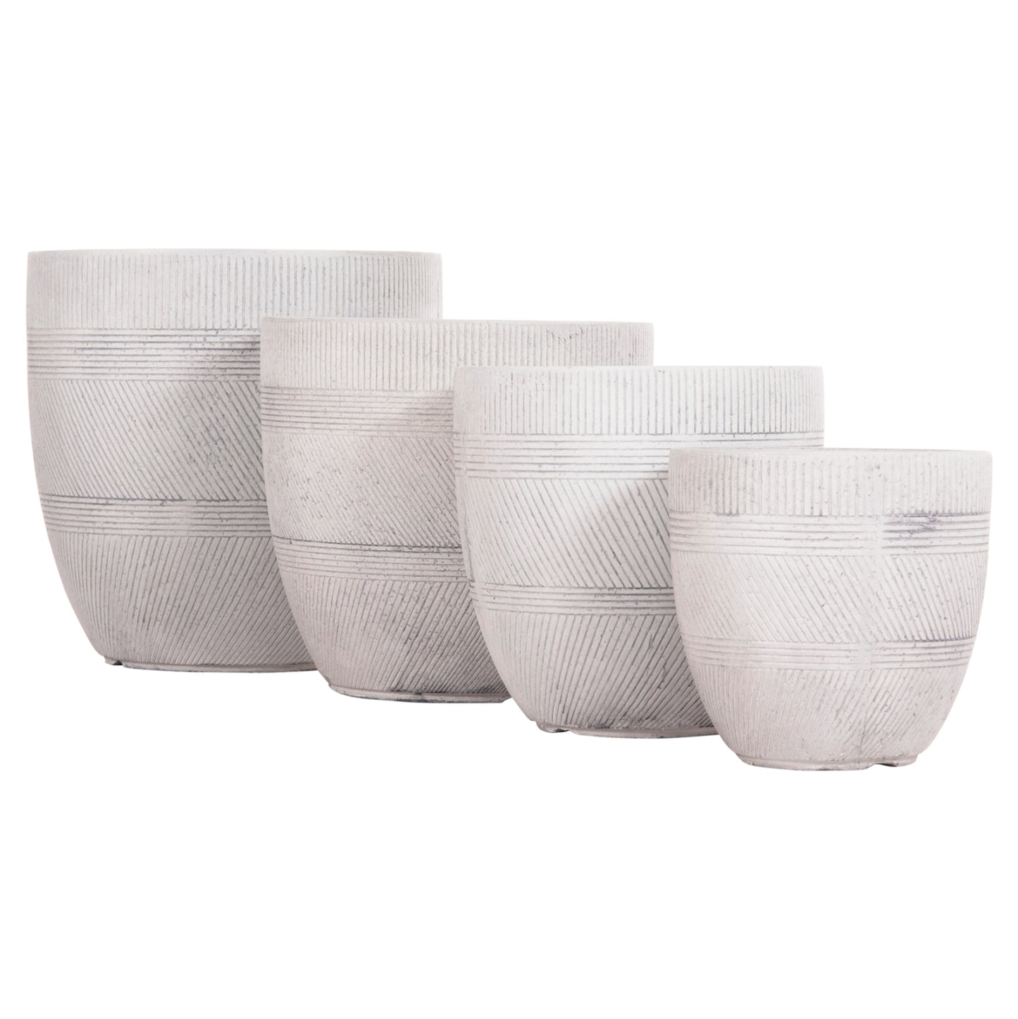 Nord Round Planter 4Pcs set