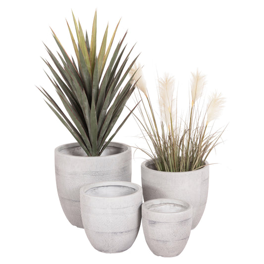 Nord Round Planter 4Pcs set