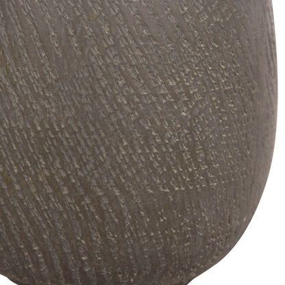 Garden Planters Round Set 4pcs Series Gardener Hm4726 Fiberclay Green Φ52x55hcm.
