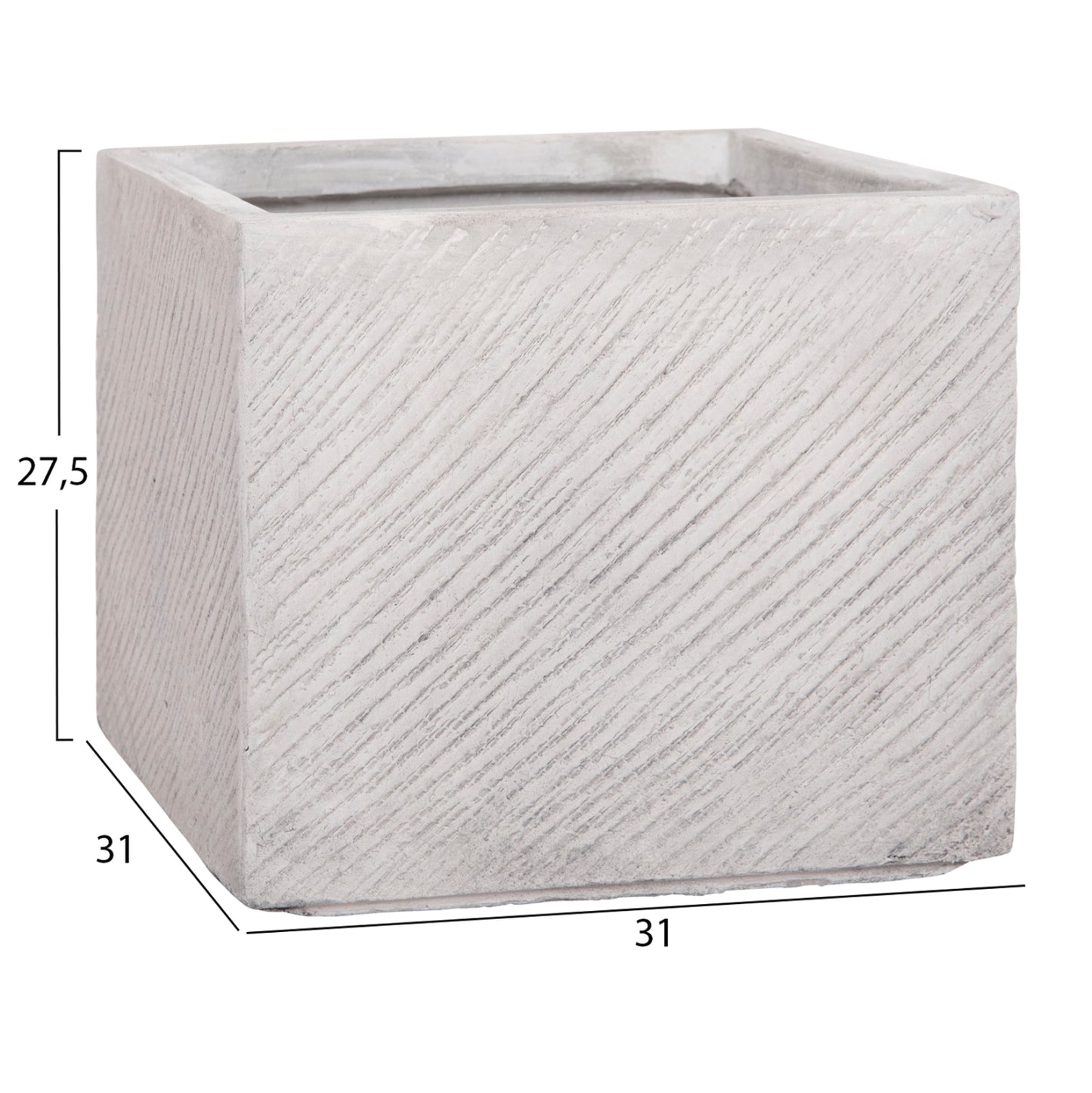 Nord Square Planter 4pcs set