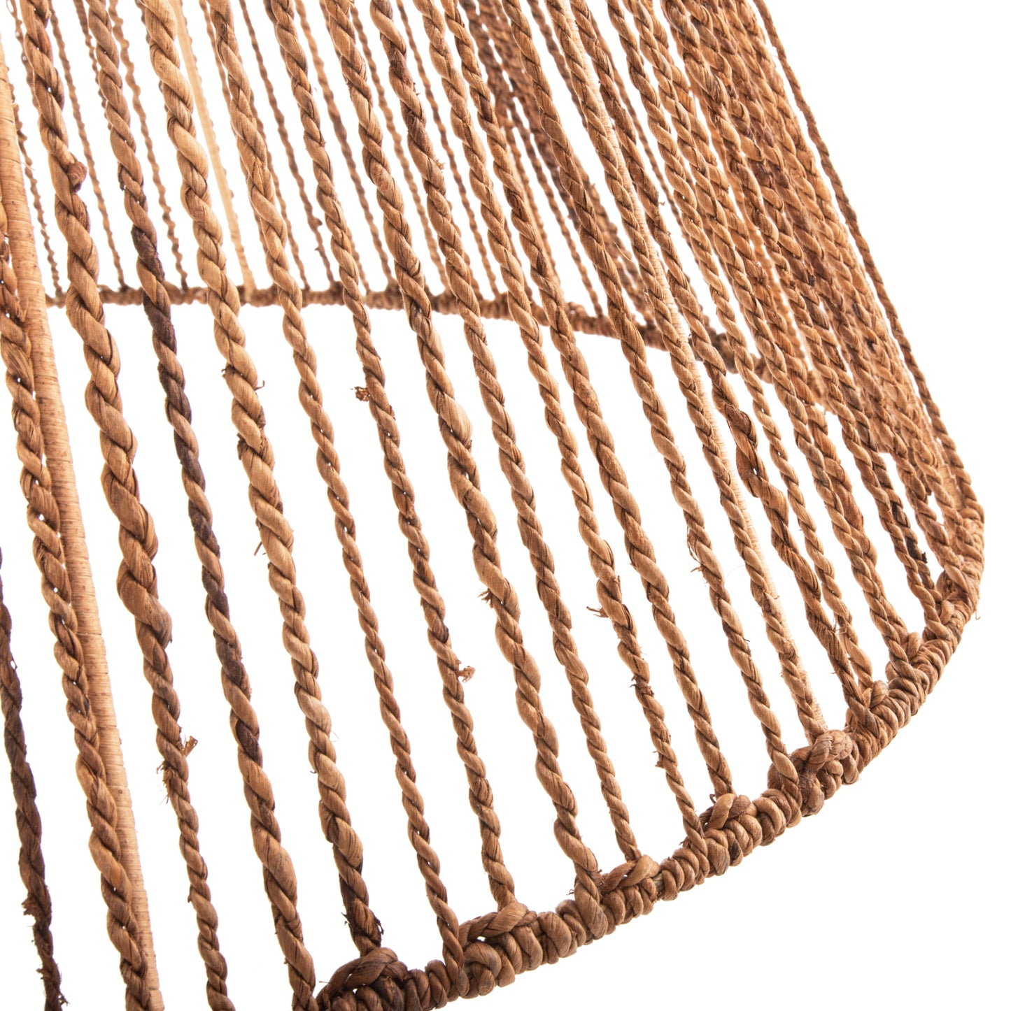 Ceiling Pendant Luminaire Set Hm11920 Rope And Banana Tree Fibers Φ100Χ205h Cm.