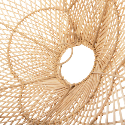 Ceiling Pendant Luminaire Set Hm11925.02 Rope And Natural Rattan Φ58.5Χ131h Cm.