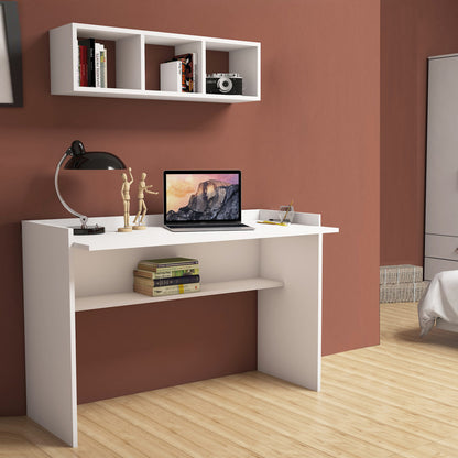 Office Set 2pcs Hm11775.11 Melamine In White
