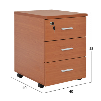 Office Set 2 Pieces Cherry Color Hm10215.13