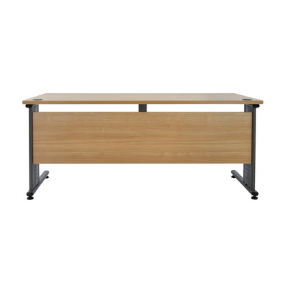 Office Set 2 Pieces In Oak Color Hm10211.01