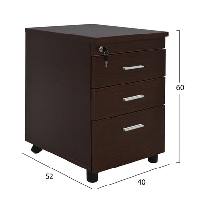 Office Set 2pieces In Wenge Color Hm10206.02l
