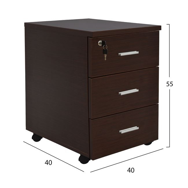 Office Set 2 Pieces Wenge Color Hm10215.12