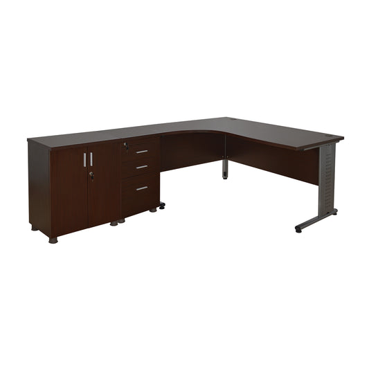 Office Set 3 Pieces In Wenge Color Hm10203.02l