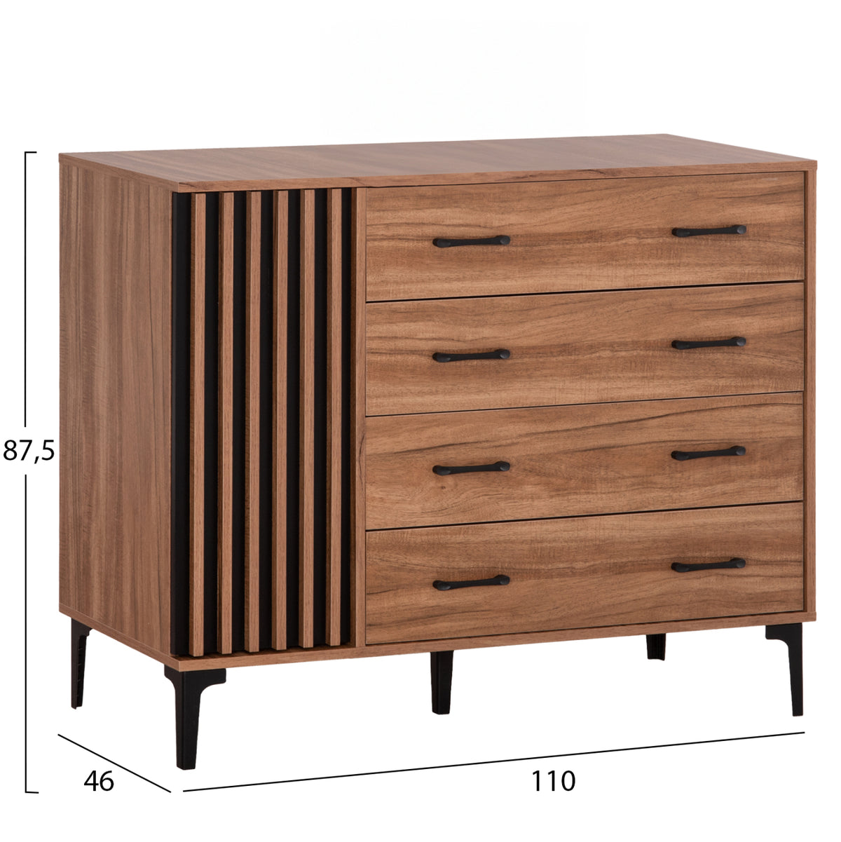 Bedroom Melamine Furniture Set 6pcs Harry Hm11213 With Mattress 160x200cm